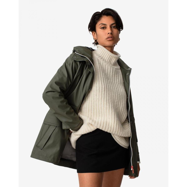 ハンター HUNTER レディース ライトウェイト ウォータープルーフ レイン ジャケット WRO1400WAP-DOV