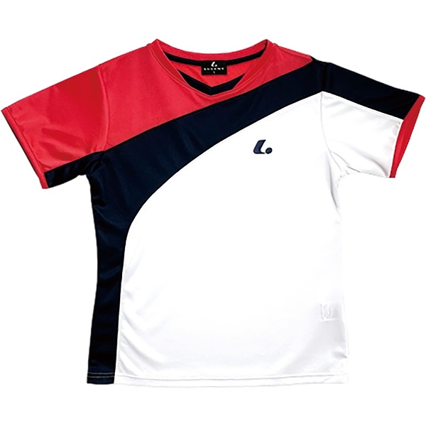 LUCENT ルーセント Ladies ゲームシャツ 襟なし テニス ゲームシャツレディース XLH2591 半袖