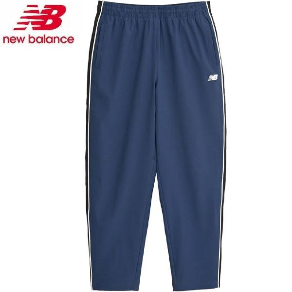 ニューバランス new balance ウーブントラックパンツ　裏トリコット起毛 AMP53174-NNY トレーニング 練習着