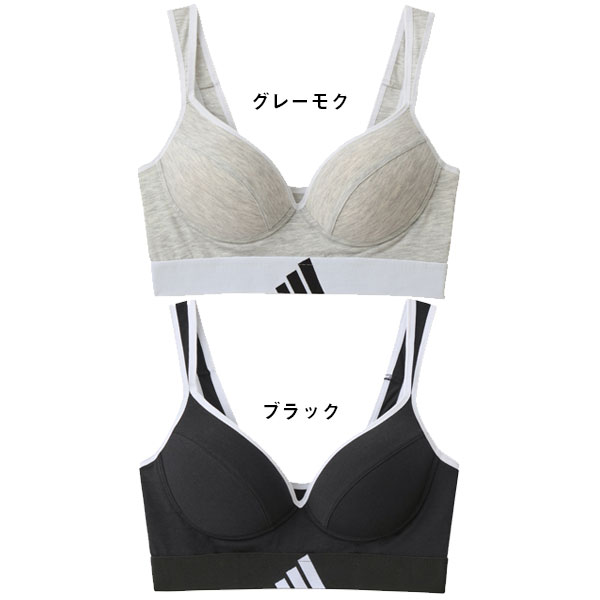 下着・アンダーウェア aaaaa adidas アディダス ノンワイヤー ブラジャー AP7655 アンダー