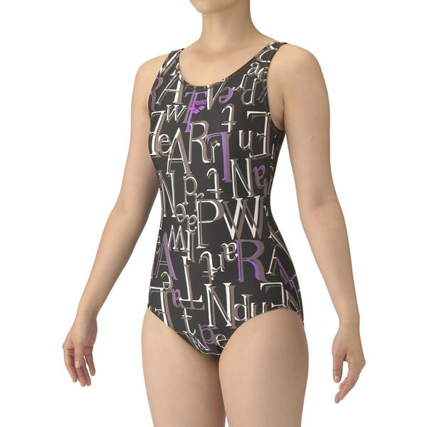 ARENA アリーナ フィットネスワンピース Uバック・差し込みパッド 水泳 水着レディースフィットネス AS5FWF21L-BKPP