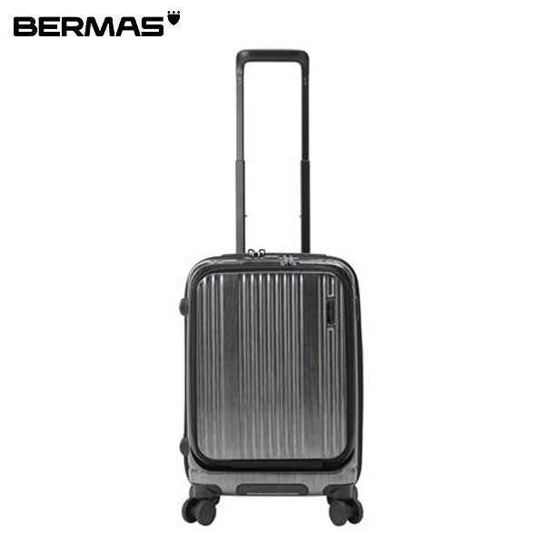 BERMAS バーマス INTER CITY フロントオープン48c リニューアルモデル 35L スーツケース キャリーバッグ 出張 旅行 ビジネス  6052071 バッグ