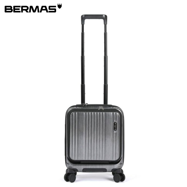 BERMAS バーマス INTER CITY フロントオープン ロッカー38c リニューアルモデル 22L スーツケース キャリーバッグ 出張 旅行 ビジネス 6052471「RS2503」