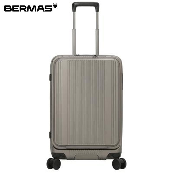 BERMAS バーマス INTERCITYBS フロントオープン 54L-62L スーツケース キャリーバッグ 出張 旅行 ビジネス トラベル 6055640