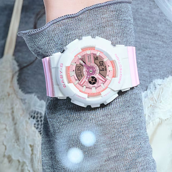 カシオ CASIO 腕時計 G-SHOCK WOMEN BA-110PD-4AJF 時計 衝撃 防水 海外 パステル 腕時計 ビジネス カジュアル_1