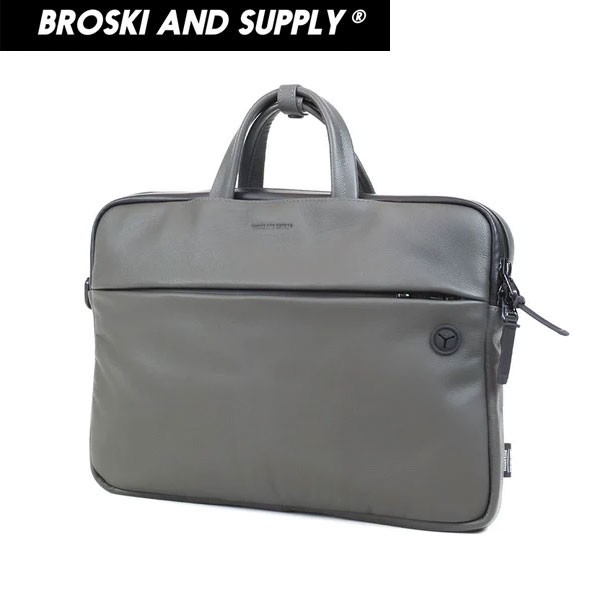 BROSKI AND SUPPLY ブロスキーアンドサプライ BBOM-810-CHARCOAL JIG トートバッグの通販はビジネスバッグ