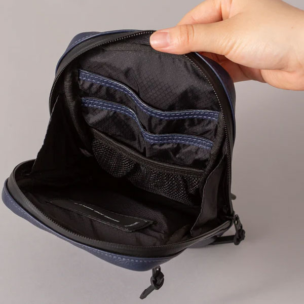 BROSKI AND SUPPLY ブロスキーアンドサプライ BBOM-B1220-NAVY TUBE ショルダーバッグ_1