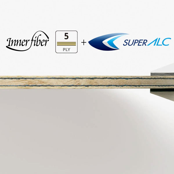【極美品】インナーフォース　ALC バタフライ　卓球　ラケット バタフライ（Butterfly） 張本智和 インナーフォース ALC 卓球