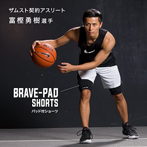 ザムスト ZAMST ブレイブパッドショーツ 衝撃吸収 スポーツ バスケット 388901 388902 388903 388904_1