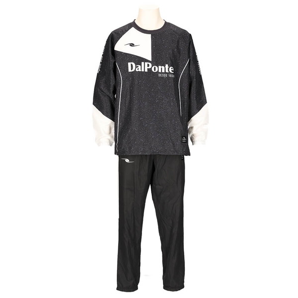 ダウポンチ DALPONTE 昇華ピステスーツ 上下セット サッカー フットサル DPZ0445-BLACK