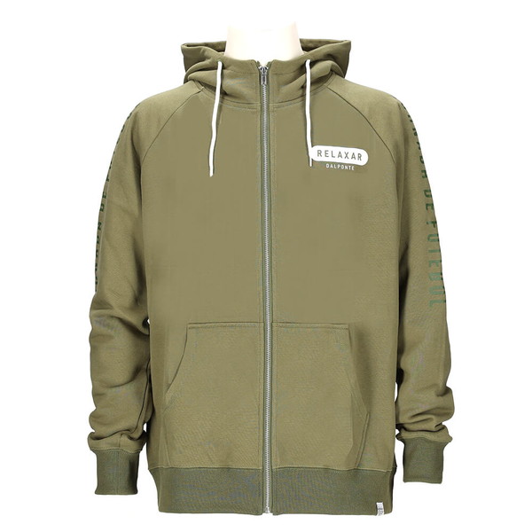 ダウポンチ DALPONTE スウェットパーカー ジップアップ フーディ DPZRX195-OL メンズ