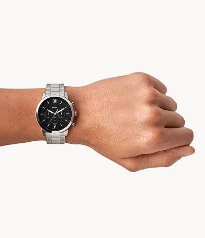 フォッシル FOSSIL 腕時計 NEUTRA クロノグラフ ステンレススチーウォッチ FS5384 メンズ アナログ 正規品_1