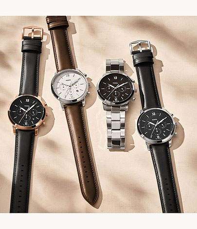 フォッシル FOSSIL 腕時計 NEUTRA クロノグラフ ステンレススチーウォッチ FS5384 メンズ アナログ 正規品_3