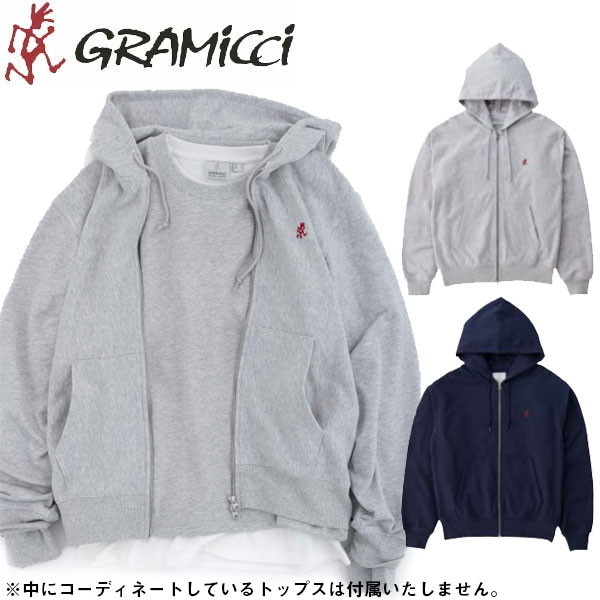 GRAMICCI グラミチ ne Point Full Zip Hoodie ジップアップ パーカー ユニセックス G5SU-J100 正規品 即納