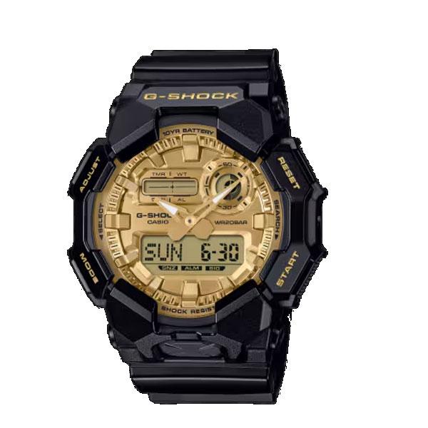 カシオ CASIO 腕時計 G-SHOCK GA-010GGB-1A9JF 時計 衝撃 防水 ライト 長寿命バッテリー ビジネス カジュアル 樹脂バンド
