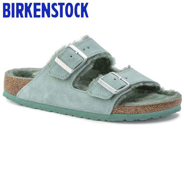 ビルケンシュトック BIRKENSTOCK Arizona Shearling アリゾナシアリング ナロー幅 幅狭 GC1023259 スエードレザー  サンダル｜au PAY マーケット