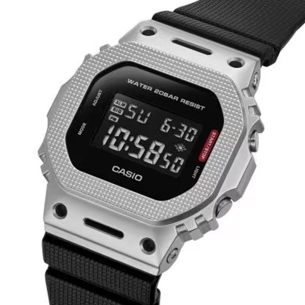 カシオ CASIO 腕時計 G-SHOCK GM-5600M-1JF 時計 衝撃 防水 ライト メタル 長寿命 腕時計 ビジネス カジュアル_2