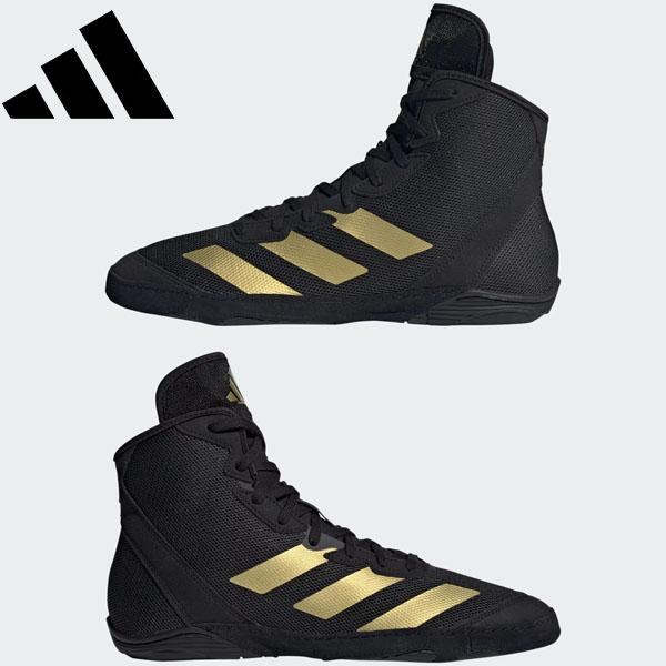アディダス adidas レスリングシューズ アディゼロ マット ウィザード 6 Adizero Mat Wizard 6 IE3207 格闘技 メンズ 即納