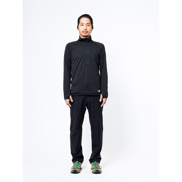 Karrimor カリマー fast-dry L/S half-zip ハーフジップ トップス