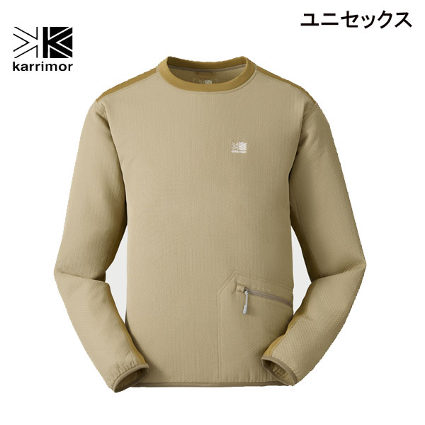 Karrimor カリマー octa midlayer crew オクタ ミッドレイヤー クルー 長袖  アウトドア トップス  登山 101599-0601