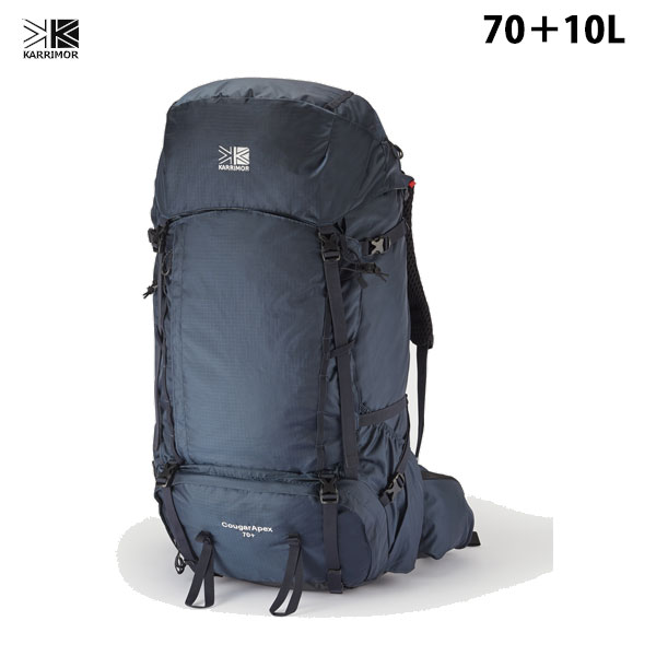 Karrimor カリマー CougarApex 70+ クーガーエーペックス 70プラス バックパック リュックサック 大容量 トレッキング 501244-5040