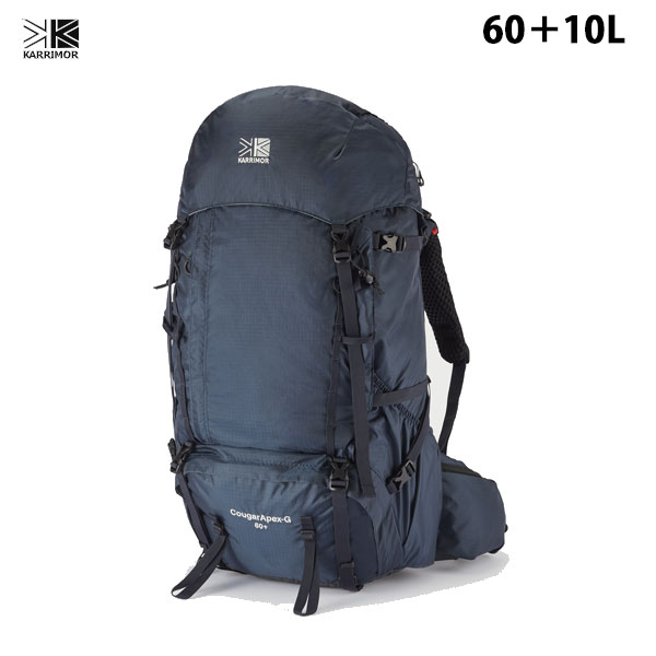 Karrimor カリマーCougarApex-G 60+ クーガーエーペックス-G 60プラス バックパック リュックサック 大容量 トレッキング 501246-5040