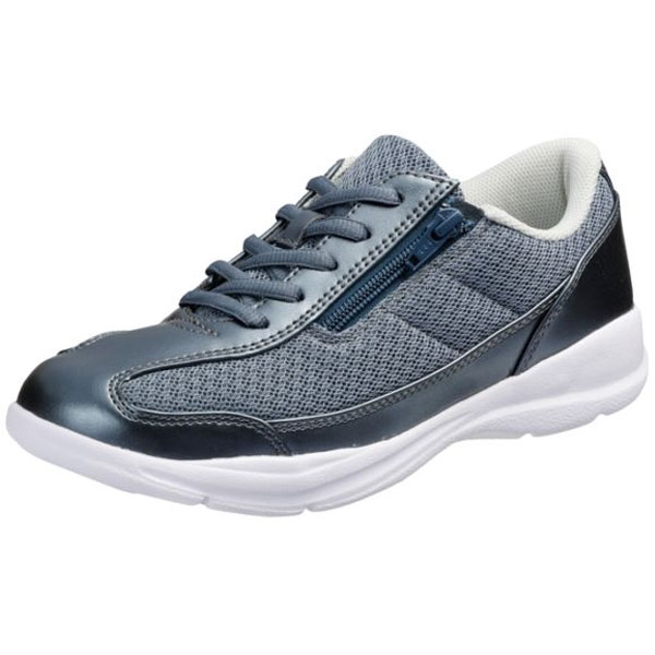 ASAHI アサヒシューズ L532 グリーン 軽量･ファスナー付 KF71332 レディース