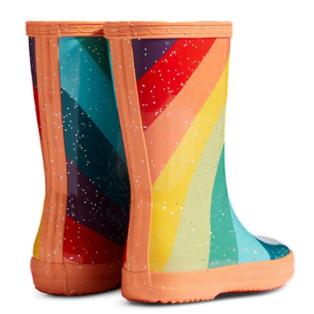 美品♡ ハンター - ORIGINAL GARDEN レインブーツ ストライプ ハンター HUNTER 【正規取扱販売店】ORIGINAL TOUR BOOTS
