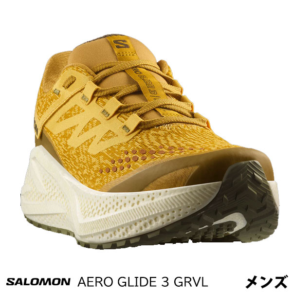 サロモン SALOMON AERO GLIDE 3 GRVL メンズ ランニングシューズ L47812000