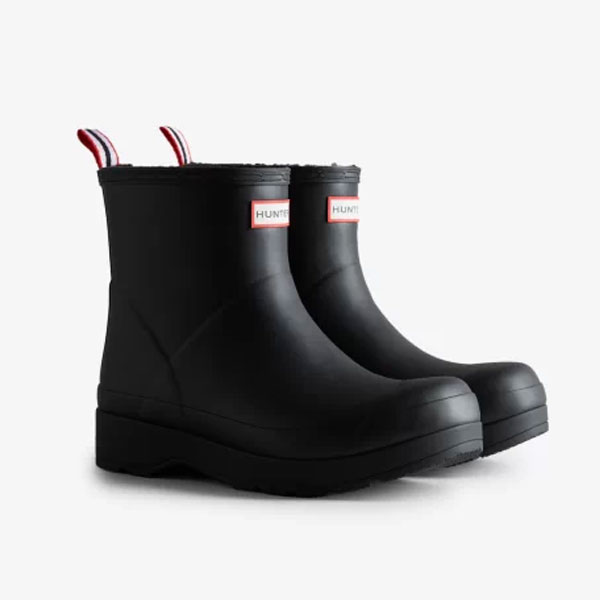 ハンター HUNTER メンズ MENS PLAY SHORT SHERPA INSULATED BOOT レイン ブーツ 長靴 MFS9144RMA-BLKの通販は