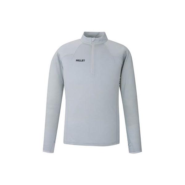 MILLET ミレー ウビック ウール ジップ ロングスリーブ MIV03183-N7372 メンズ