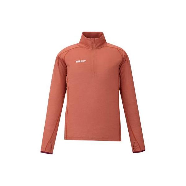 MILLET ミレー  ウビック ウール ジップ ロングスリーブ MIV03215-N0004 レディース