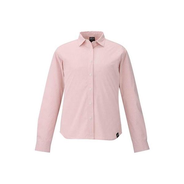 MILLET ミレー インセクト バリヤー チェックシャツ ロングスリーブ MIV03221-N0004 レディース