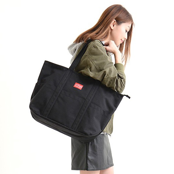 マンハッタンポーテージ Manhattan Portage Tompkins Tote Bag トートバッグ MP1337Z-BLK_3