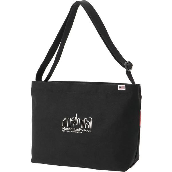 マンハッタンポーテージ Manhattan Portage Clearview Shoulder Bag Canvas ショルダーバッグ MP1482CNVS-BLK