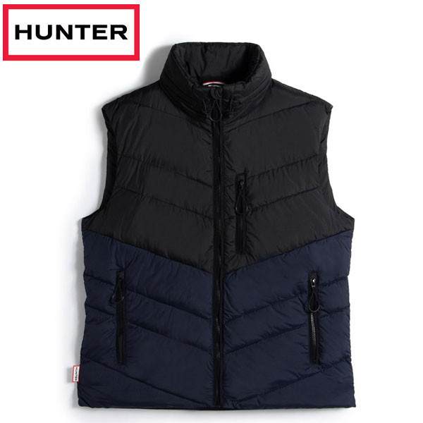 ハンター HUNTER MENS TRAVEL PACKABLE PUFFER GILET ベスト メンズ MRO1507LPP-NBA