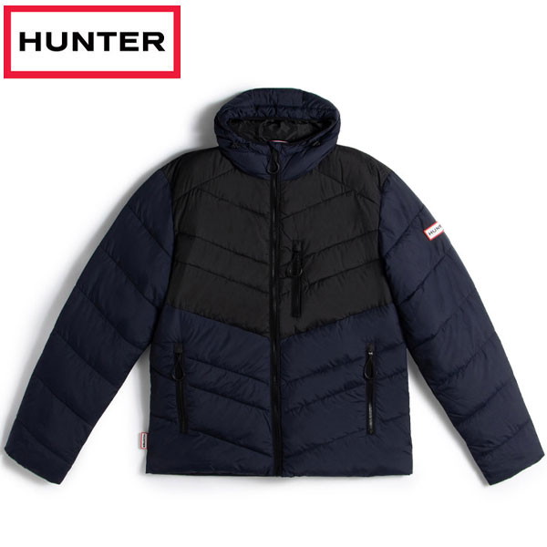 ハンター HUNTER MENS TRAVEL PACKABLE PUFFER JACKET ジャケット メンズ MRO1508LPP-NBA