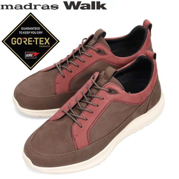 マドラスウォーク madrasWalk 全天候快適なレザースニーカー GORE-TEX MW7600 靴 メンズ