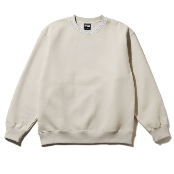 ニューエラ NEW ERA 裏起毛 オーバーサイズド スウェット クルーネック ジャカードロゴ ストーン 14324666の通販は