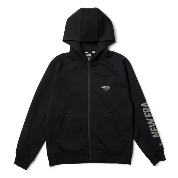 NEW ERA ニューエラ テックスウェット フルジップ フーディー NEW ERA 1920 ブラック パフォーマンスアパレル 14674794