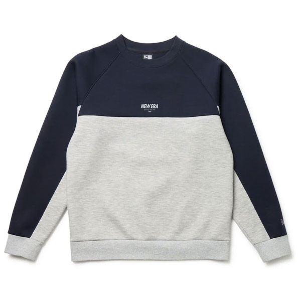 NEW ERA ニューエラ テックスウェット クルーネック NEW ERA 1920 ネイビー グレー パフォーマンスアパレル 14674795