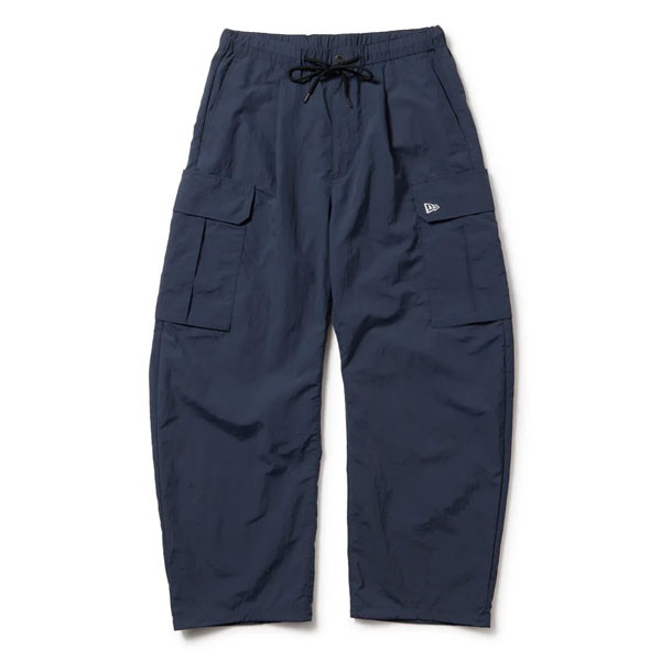 NEW ERA ニュー内鰓 オーバーサイズド ナイロン カーゴパンツ 米国海軍 14682660