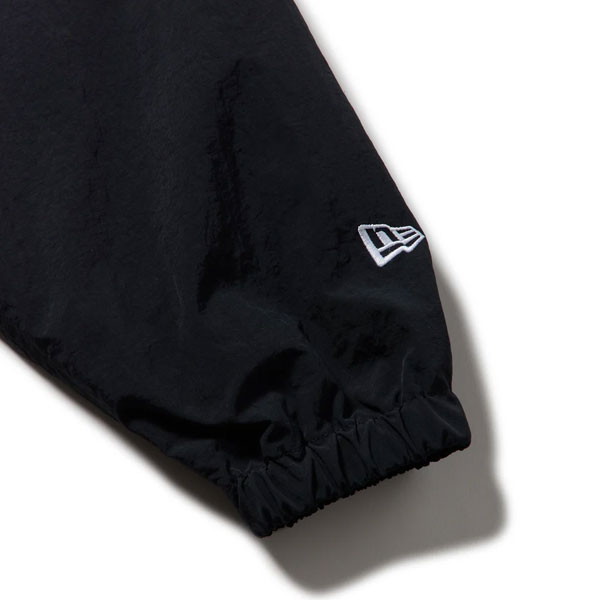 NEW ERA ニュー内鰓 ナイロン コーチジャケット 黒いこと 14682674