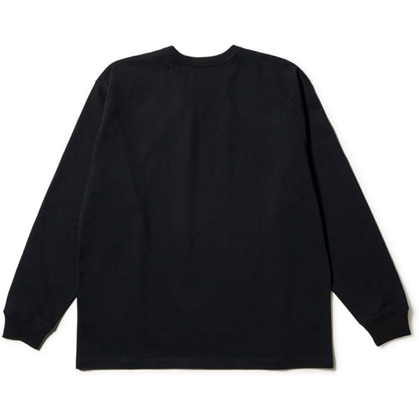 NEW ERA ニューエラ 長袖 オーバーサイズド ヘビーウェイト コットン Tシャツ College Logo ブラック 14682688