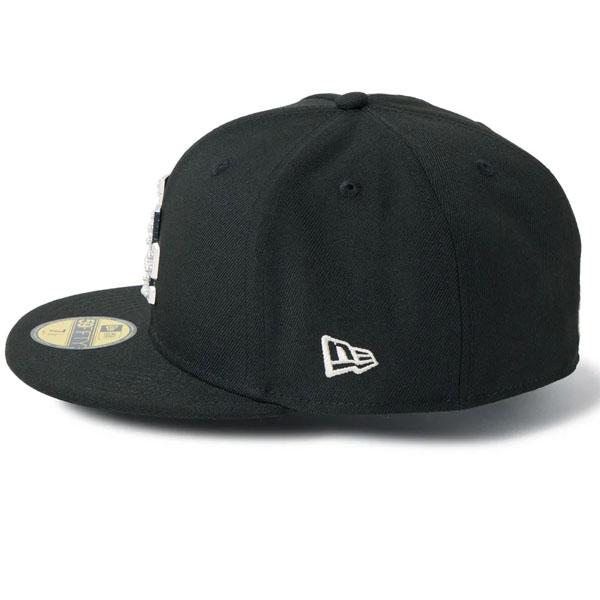 ニューエラ NEW ERA 59FIFTY MLB パール バッジ Pearl Badge ロサンゼルス ドジャース ブラック 14745166 帽子 キャップ_1
