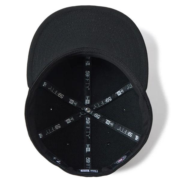ニューエラ NEW ERA 59FIFTY MLB パール バッジ Pearl Badge ロサンゼルス ドジャース ブラック 14745166 帽子 キャップ_3