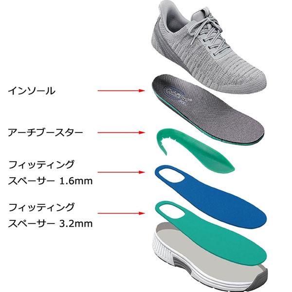 オ−ソフィート Orthofeet ひも付きシューズ OF2201 CLAUDE クロード メンズ ミディアム幅 2E ワイド幅 3E ハンズフリーシューズ レザースニーカー_6