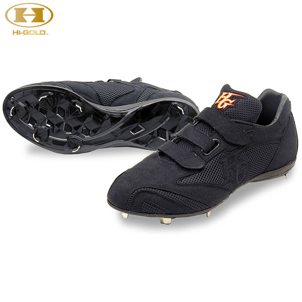 ハイゴールド Hi-GOLD スパイクシューズ 埋込固定歯 PKS-900BMS 野球 ベースボール
