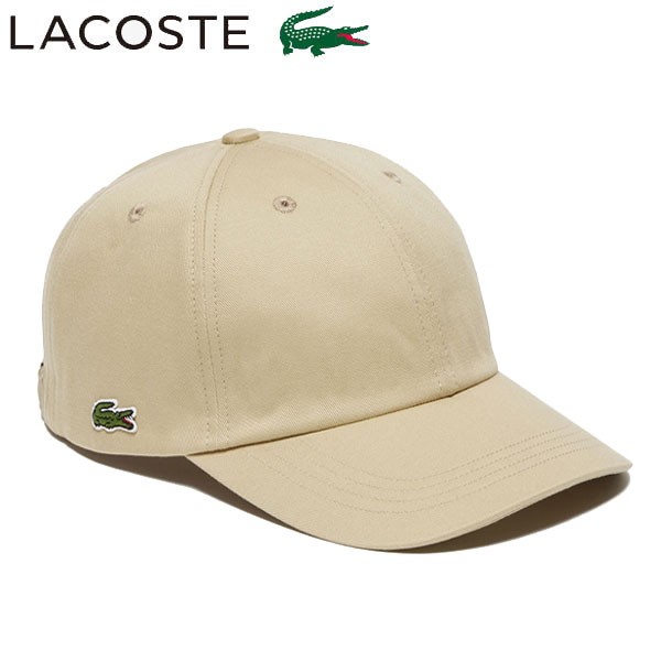 LACOSTE ラコステ フロントブランク6パネルキャップ 帽子 メンズ RK010