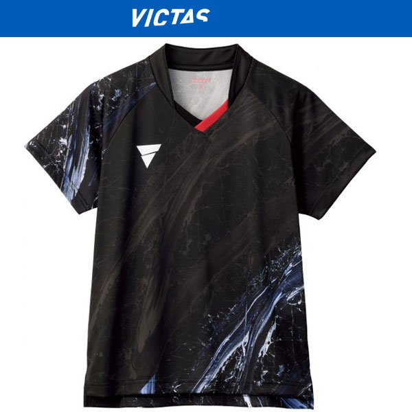 返品交換不可 現品限り処分 VICTAS ヴィクタス 半袖  ゲームシャツ V-NLGS408 卓球 512404-1100